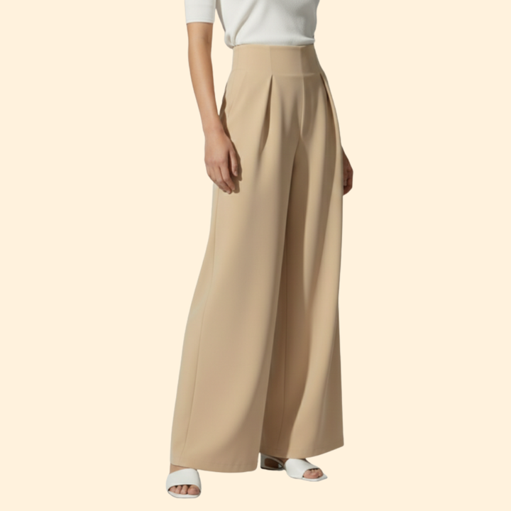 Women's Fashionable Pleated Trousers