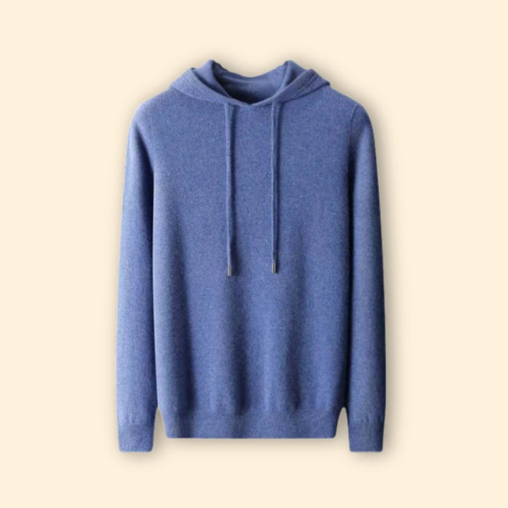 Classic Men Cashmere Hoodie Jumper