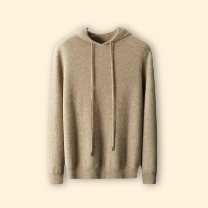 Classic Men Cashmere Hoodie Jumper