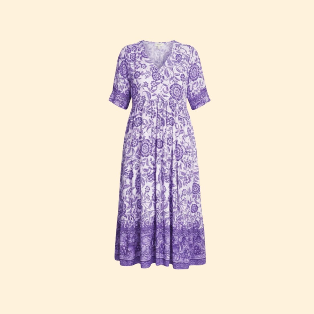 Women's Effortless Floral Boho Dress