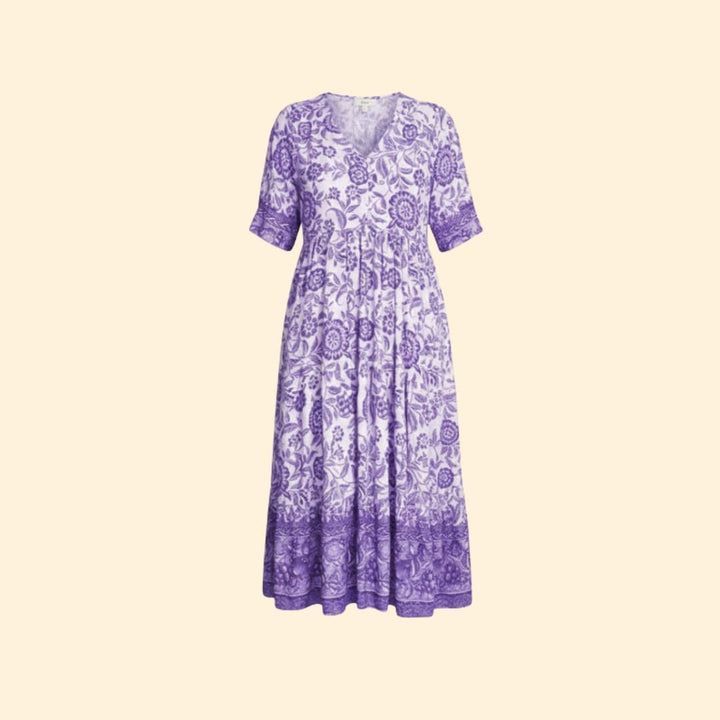 Women's Effortless Floral Boho Dress