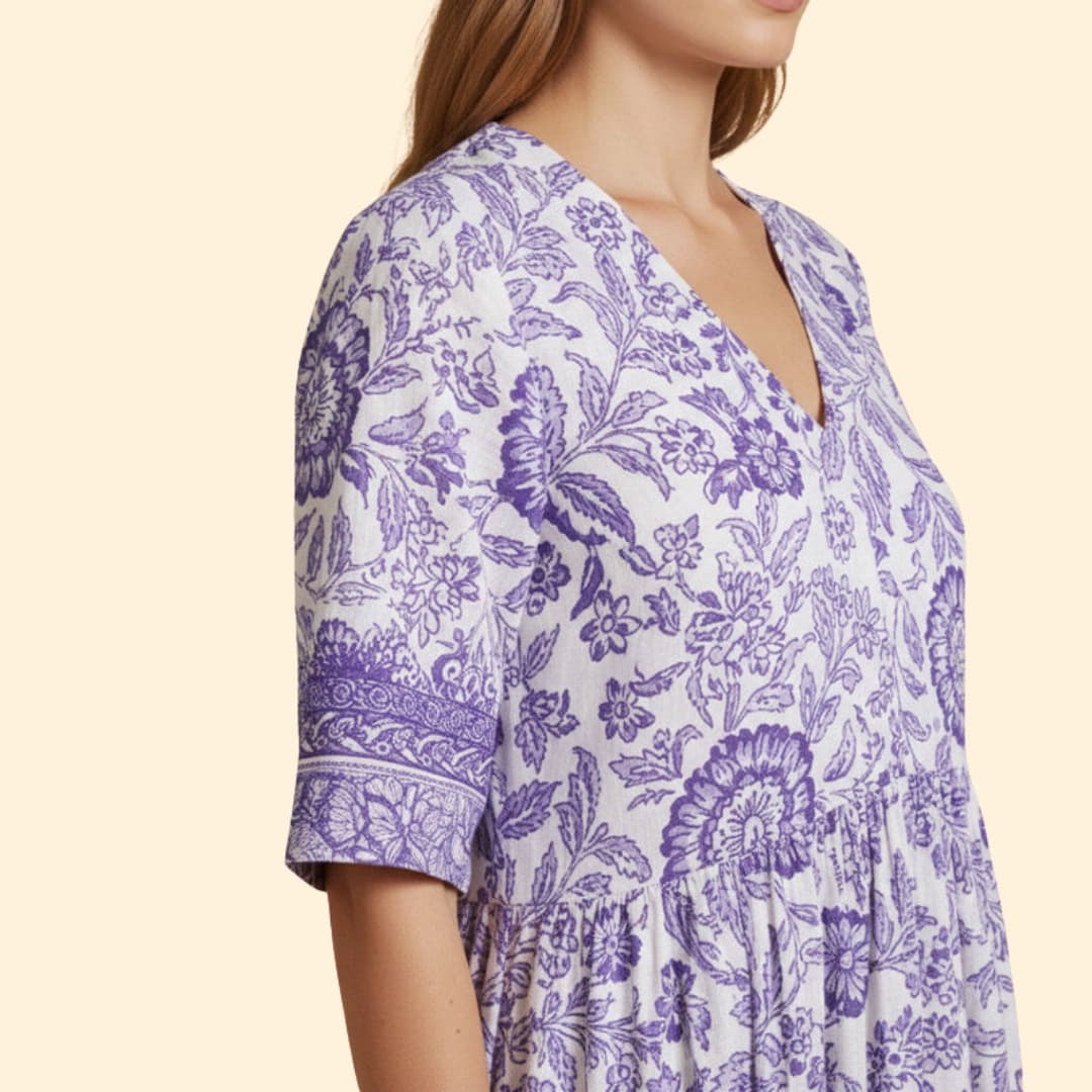 Women's Effortless Floral Boho Dress