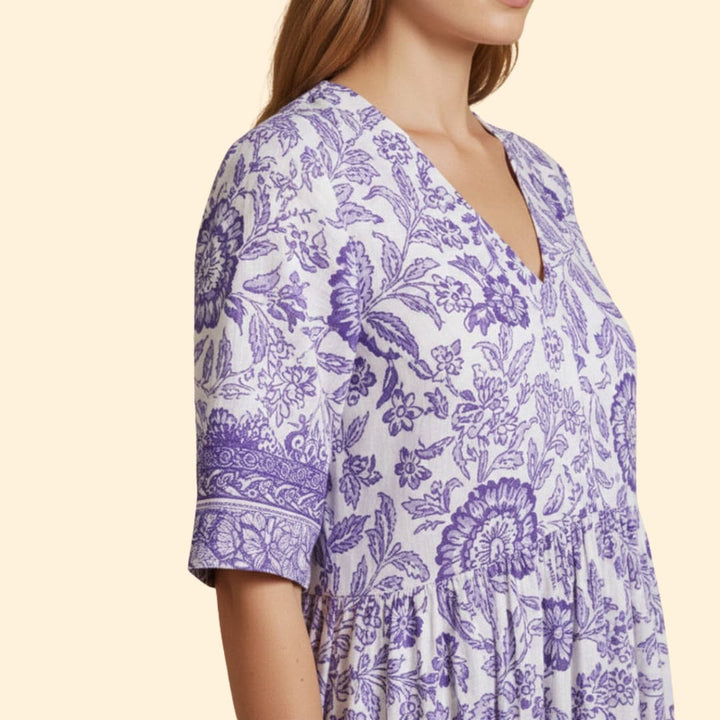 Women's Effortless Floral Boho Dress
