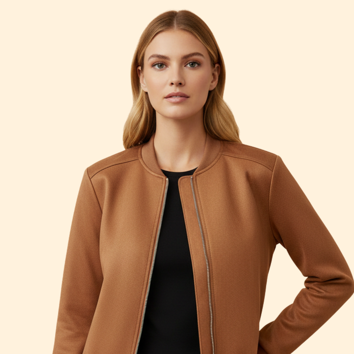 Women’s Zip Up Bomber Jacket