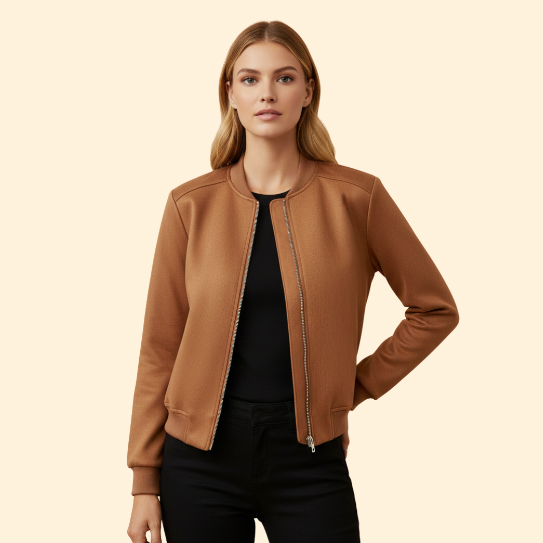 Women’s Zip Up Bomber Jacket