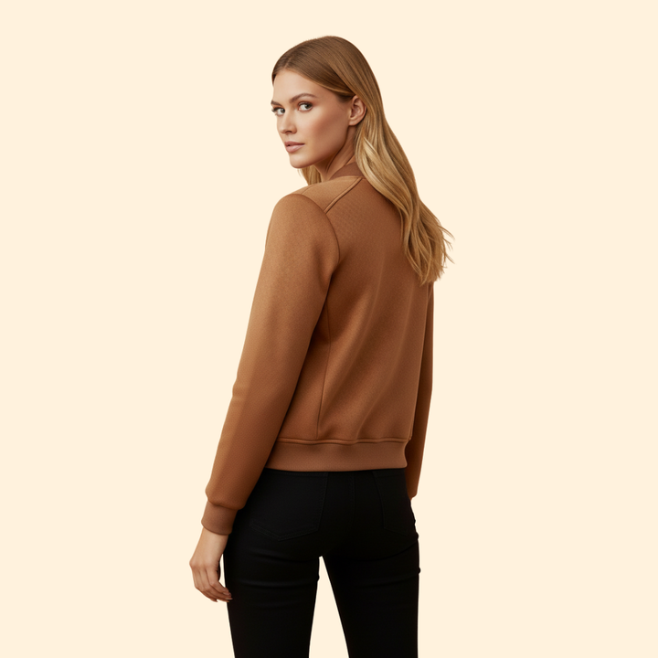 Women’s Zip Up Bomber Jacket