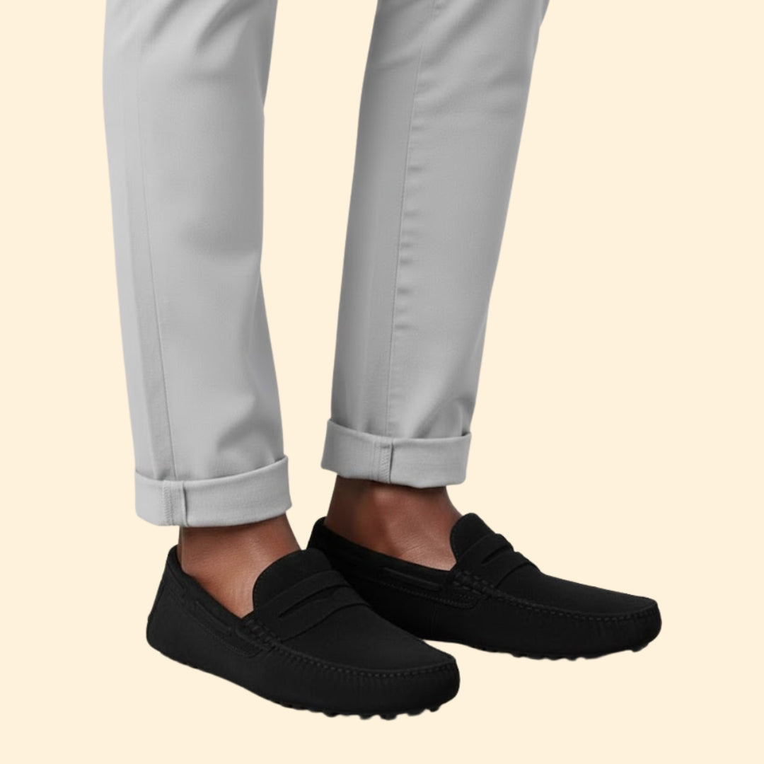 Men’s Boat Loafers Suede Classic