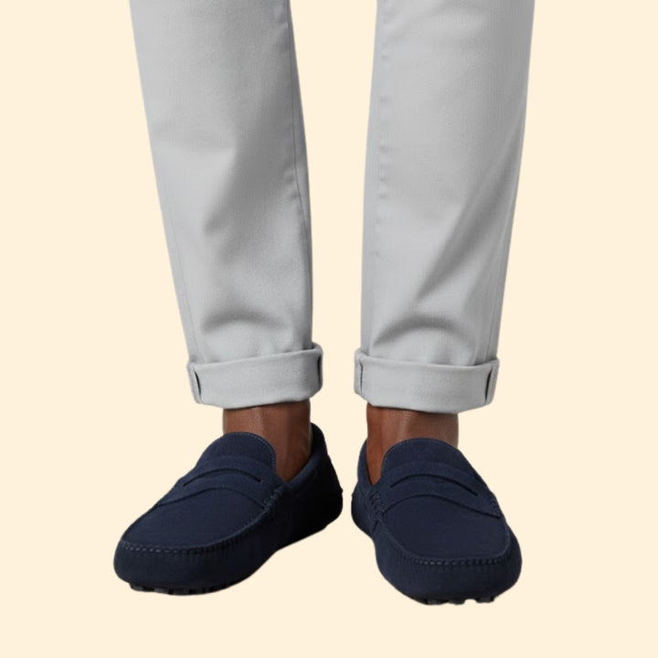 Men’s Boat Loafers Suede Classic