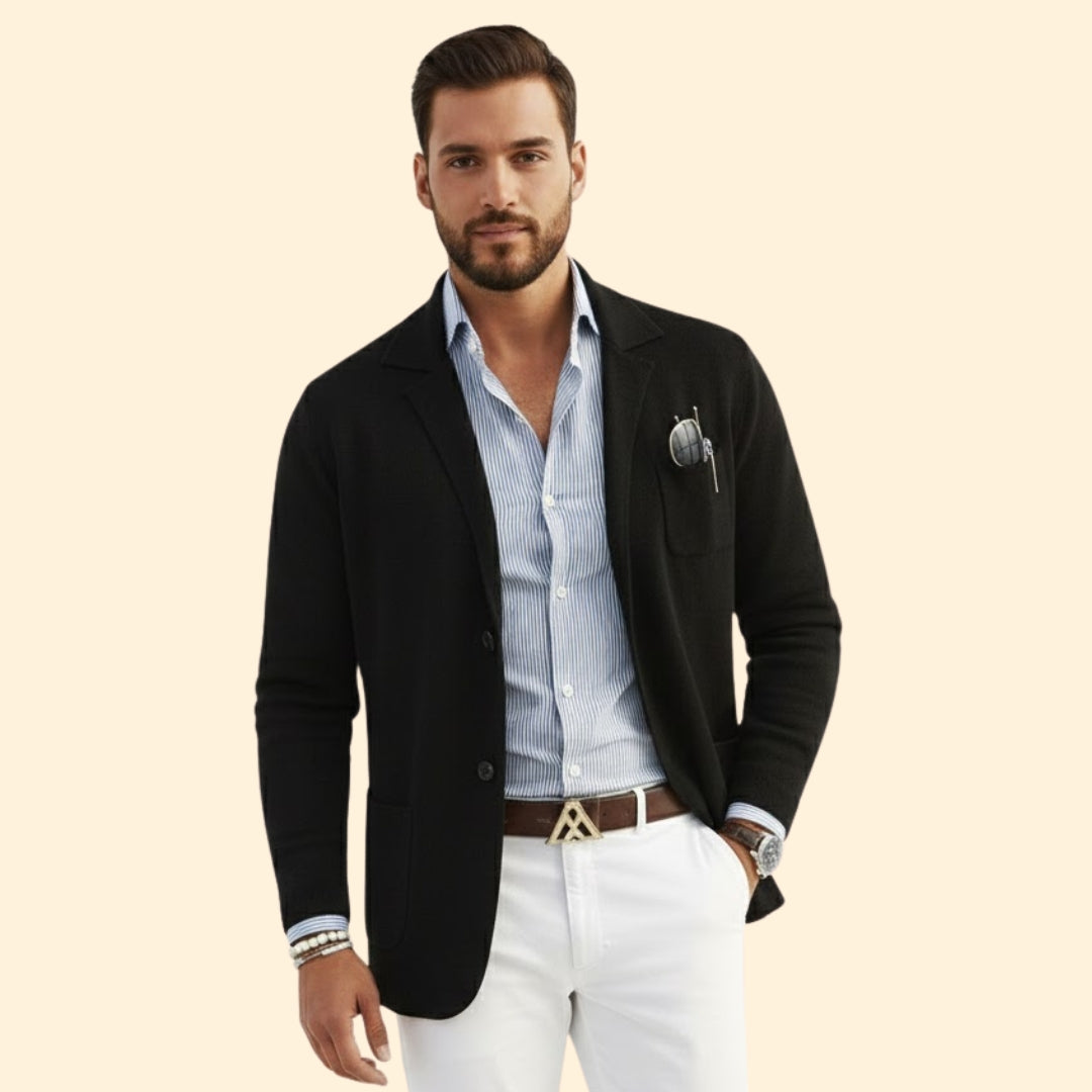 Men’s Cardigan Blazer Classic Fit