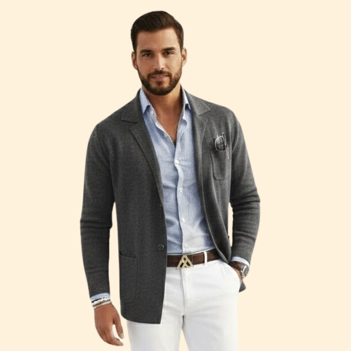 Men’s Cardigan Blazer Classic Fit