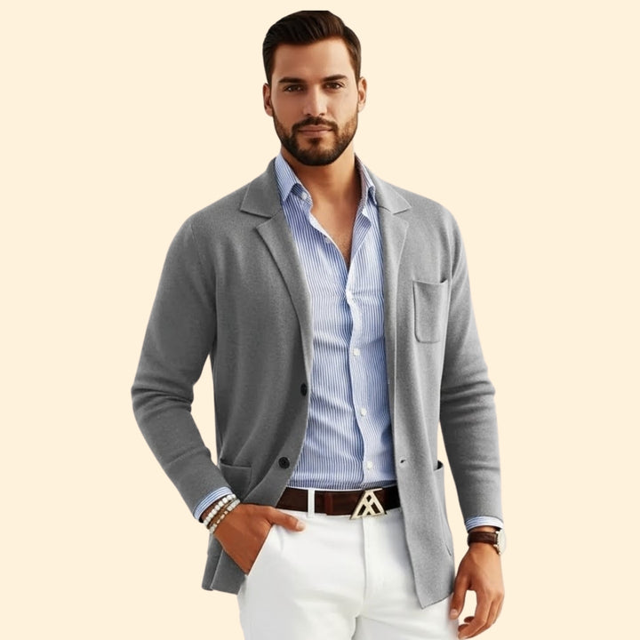 Men’s Cardigan Blazer Classic Fit
