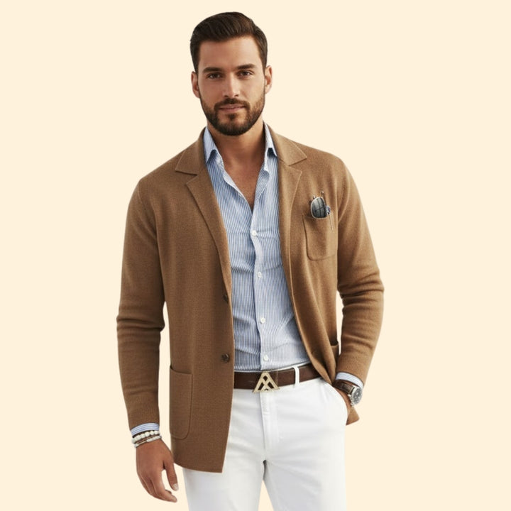 Men’s Cardigan Blazer Classic Fit