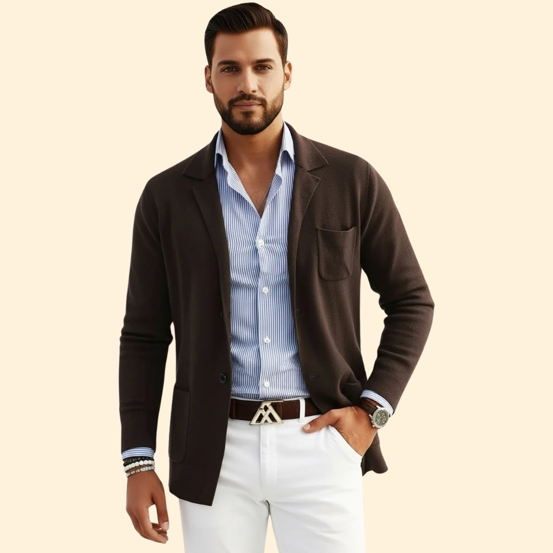 Men’s Cardigan Blazer Classic Fit