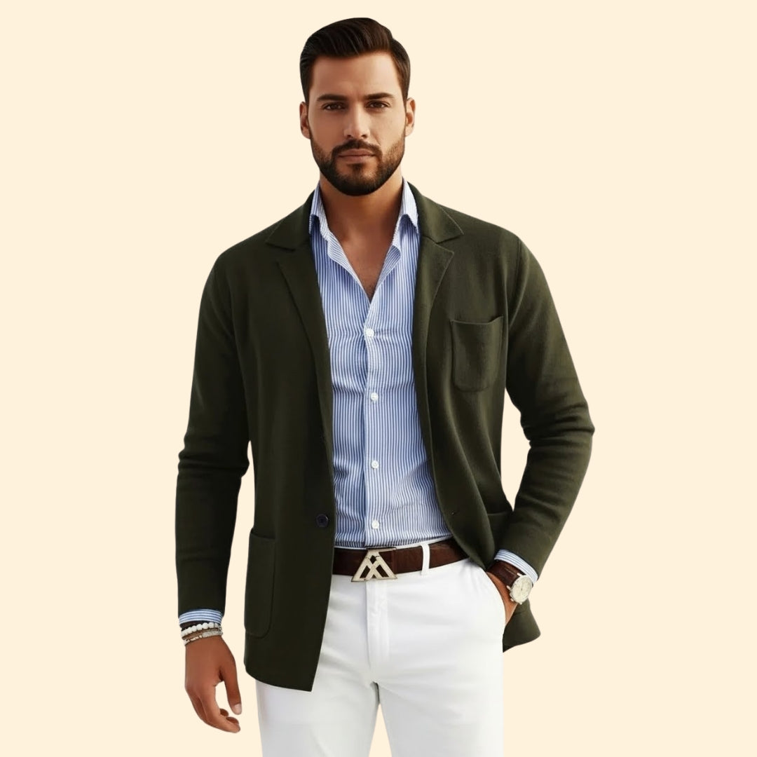 Men’s Cardigan Blazer Classic Fit