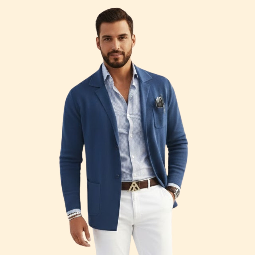 Men’s Cardigan Blazer Classic Fit
