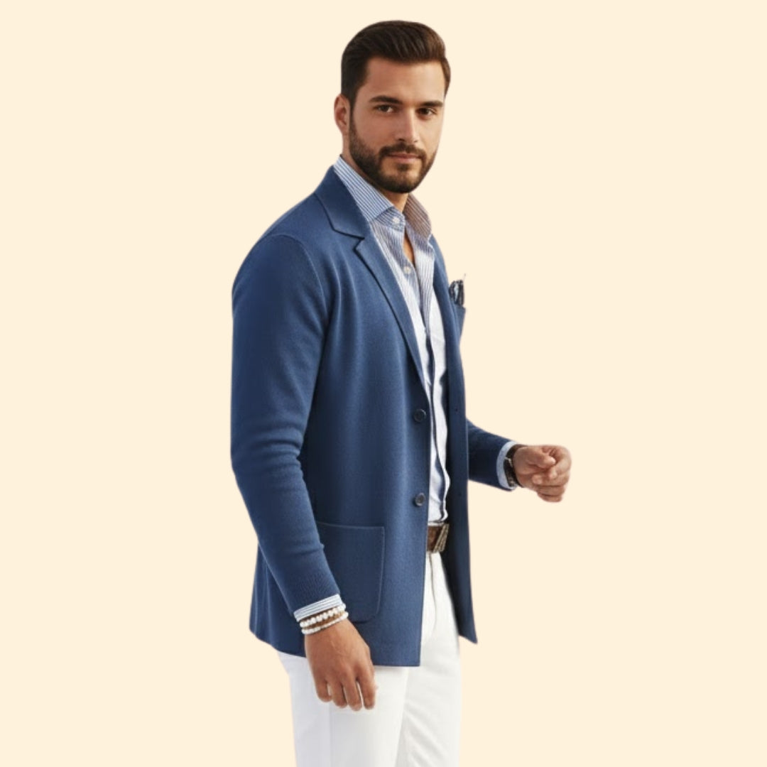 Men’s Cardigan Blazer Classic Fit