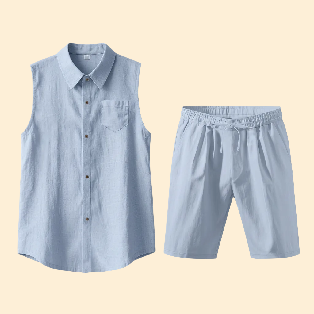 Men’s Casual Sleeveless Outfit