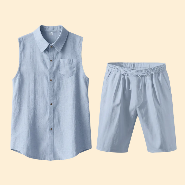 Men’s Casual Sleeveless Outfit