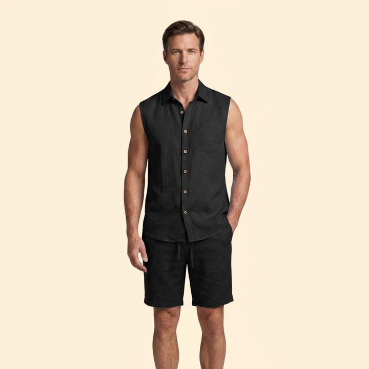 Men’s Casual Sleeveless Outfit