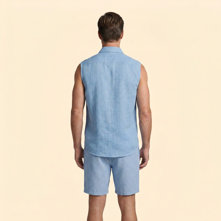Men’s Casual Sleeveless Outfit