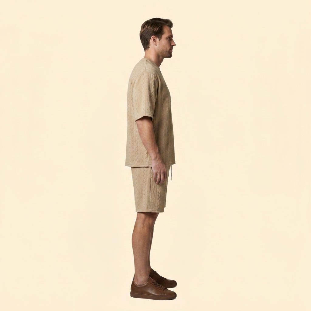 Men's Casual T-Shirt Set
