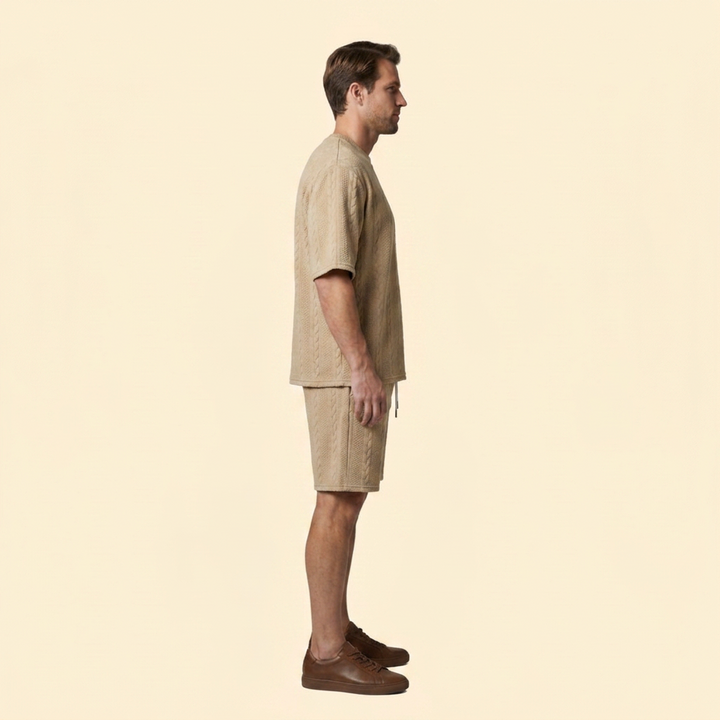 Men's Casual T-Shirt Set