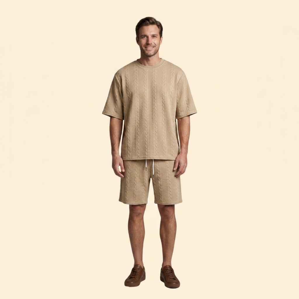 Men's Casual T-Shirt Set