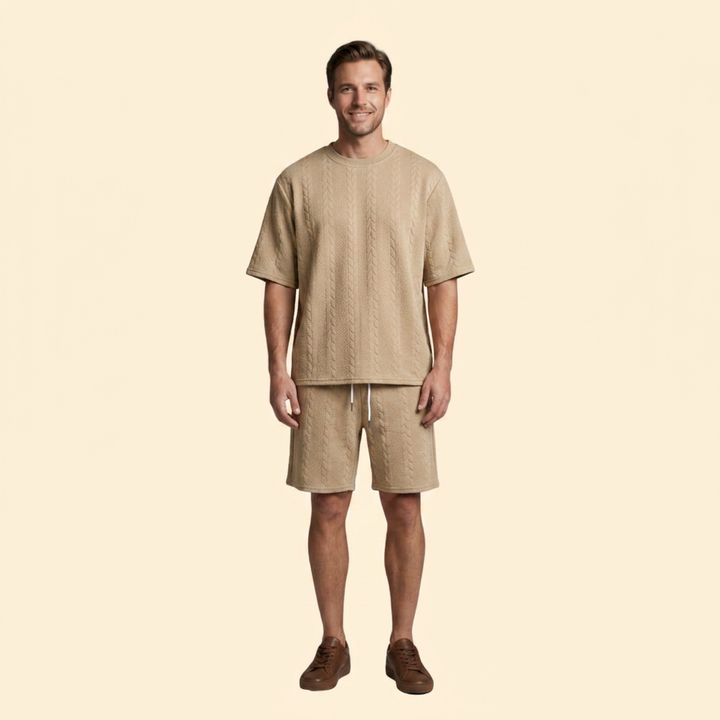 Men's Casual T-Shirt Set