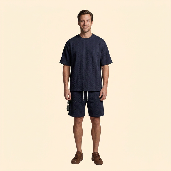 Men's Casual T-Shirt Set