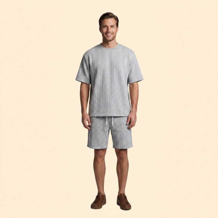 Men's Casual T-Shirt Set