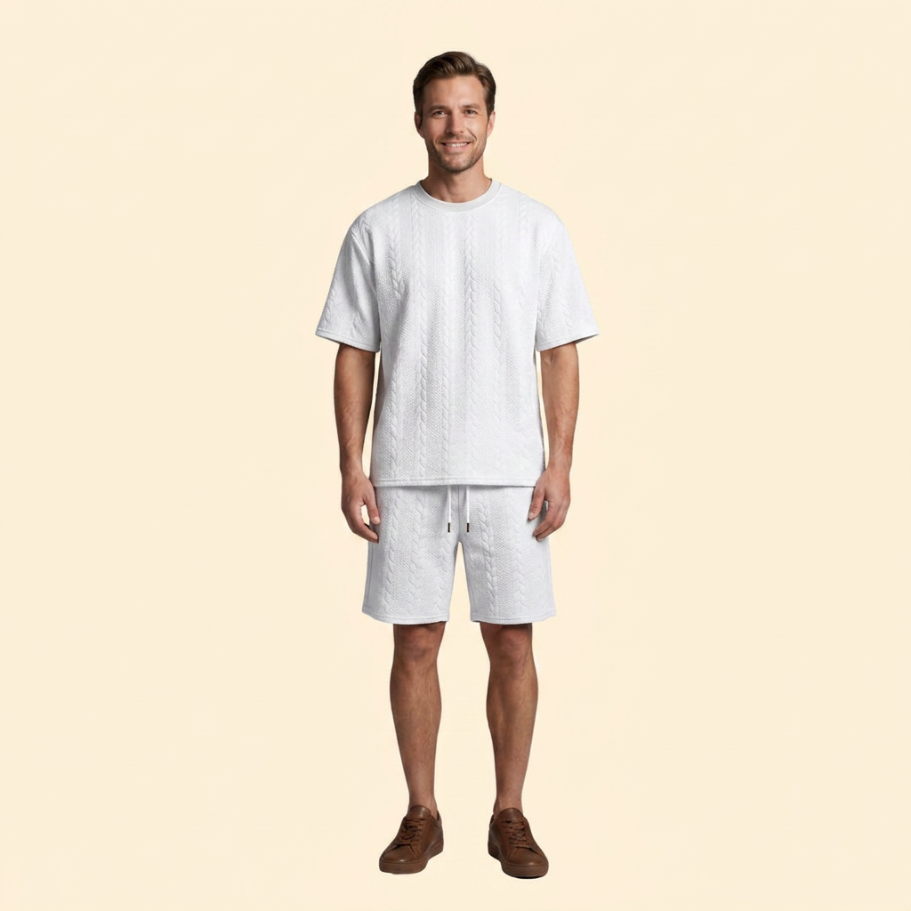 Men's Casual T-Shirt Set