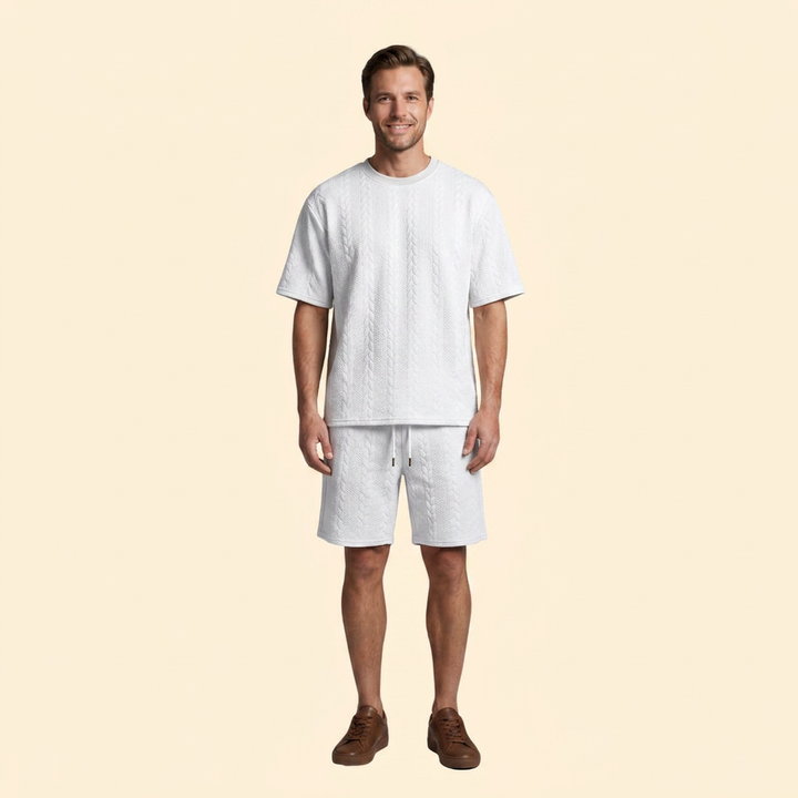 Men's Casual T-Shirt Set