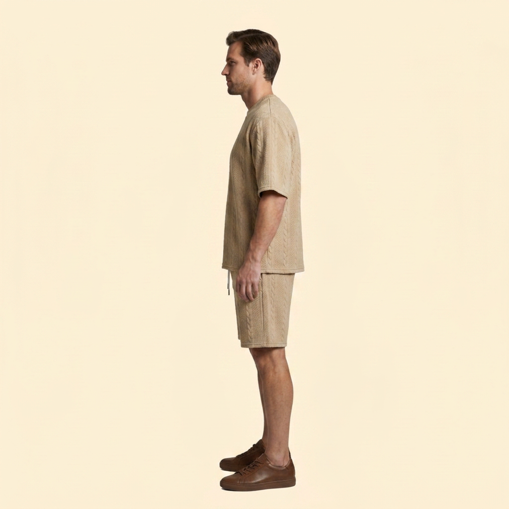Men's Casual T-Shirt Set