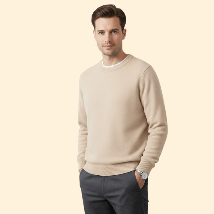 Men's Classic Crew Knit Jumper