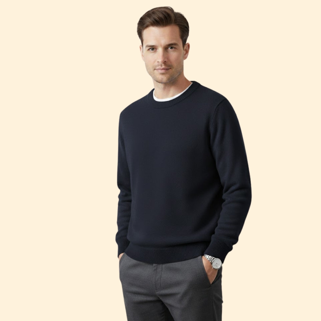 Men's Classic Crew Knit Jumper