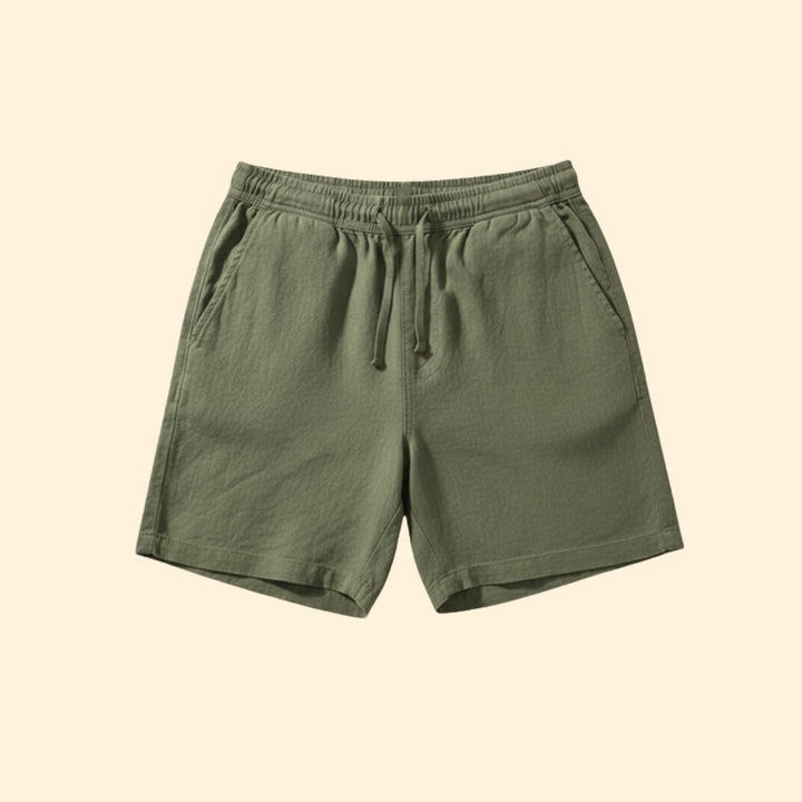 Men's Elegant Linen Shorts