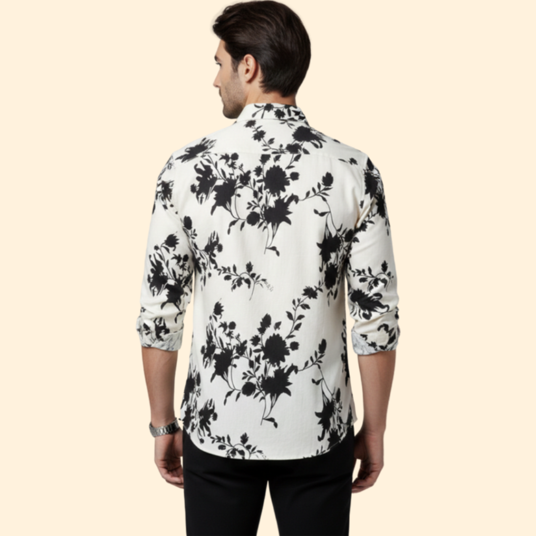 Tommy Men’s Floral Long Sleeve Shirt