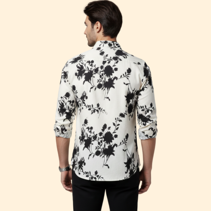 Tommy Men’s Floral Long Sleeve Shirt