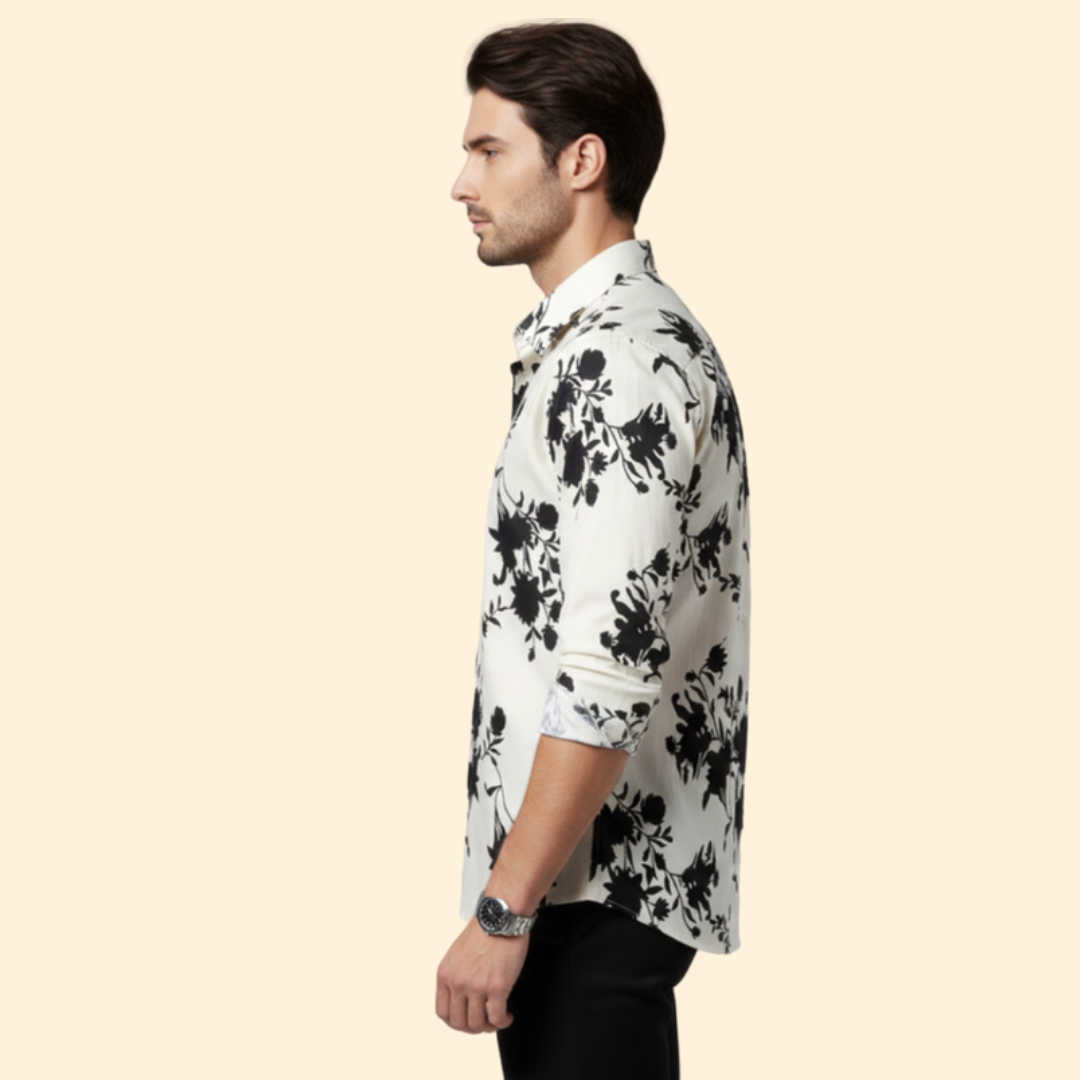 Tommy Men’s Floral Long Sleeve Shirt