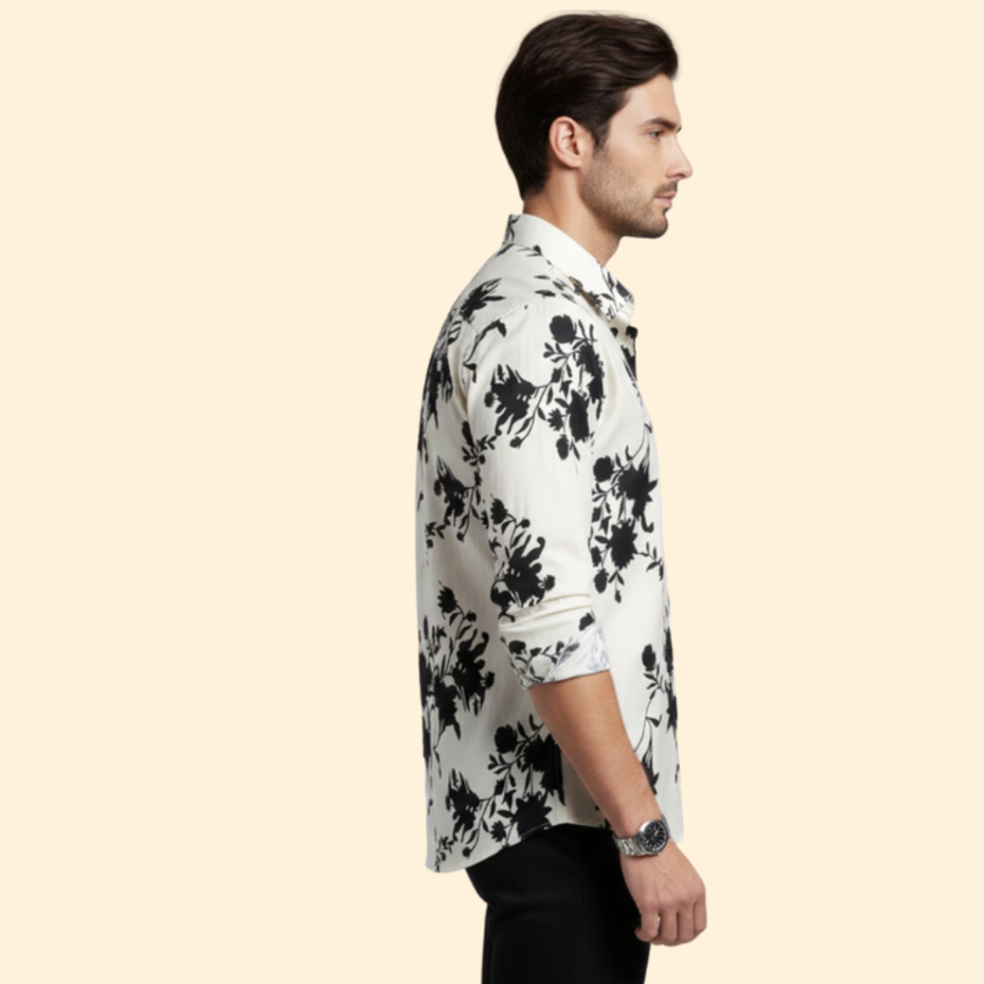 Tommy Men’s Floral Long Sleeve Shirt