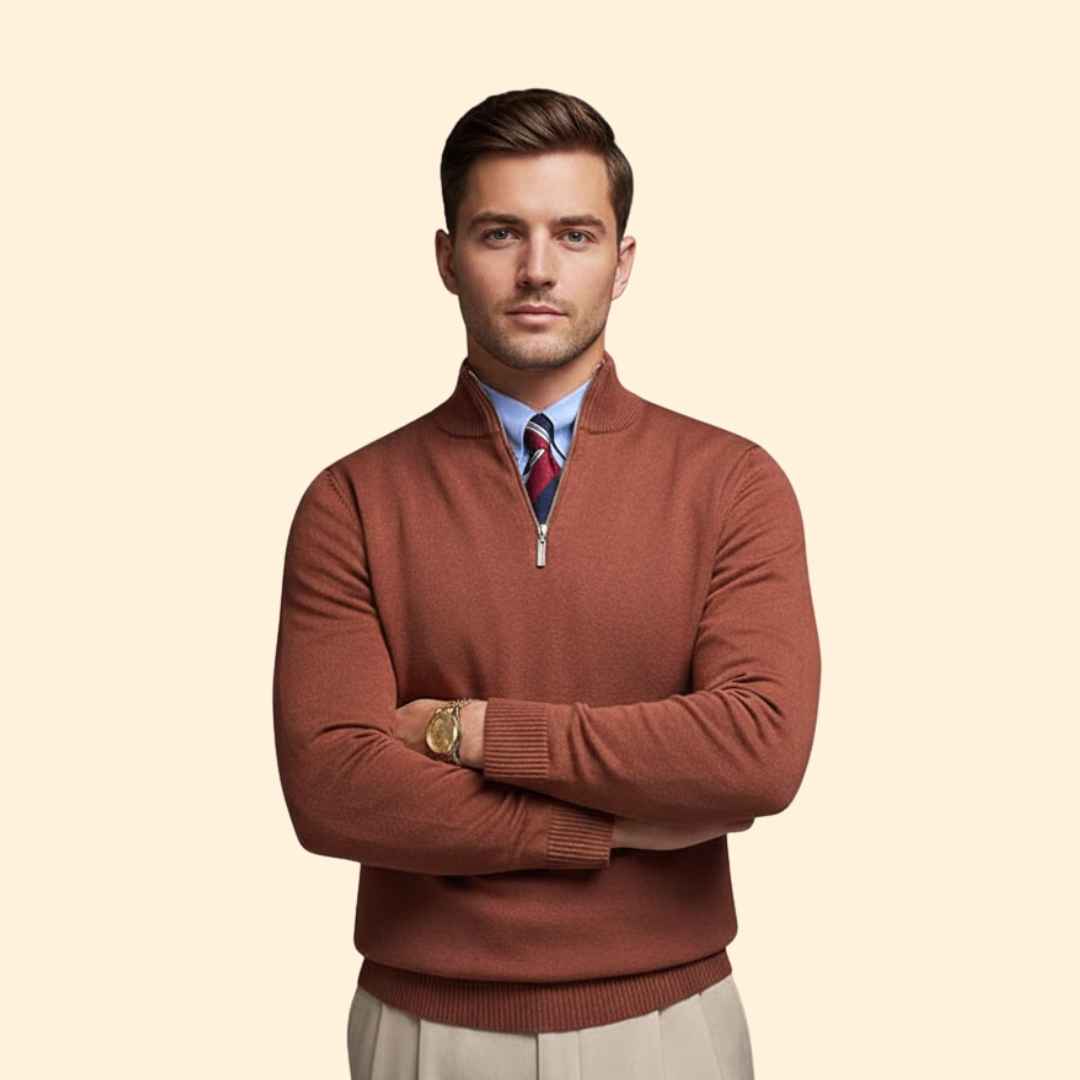 Men’s Half Zip Jumper