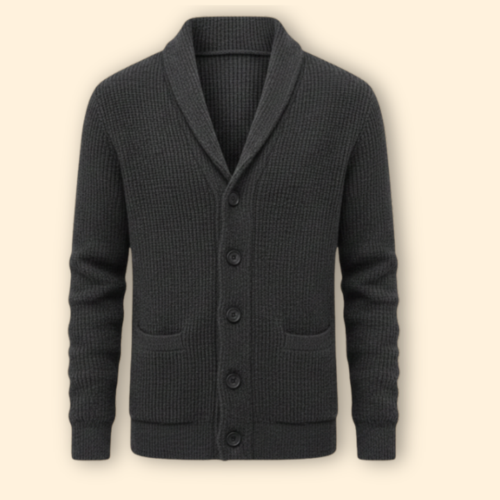 Men’s Cardigan Classic Knit