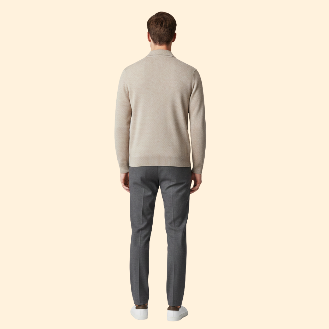 Men’s Knit Ziper Jacket