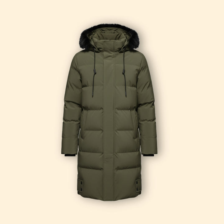 Men’s Long-Hem Winter Jacket