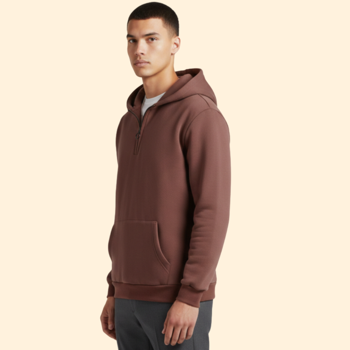 Men’s Modern Half-Zip Hoodie