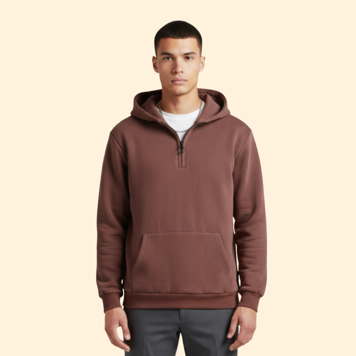 Men’s Modern Half-Zip Hoodie