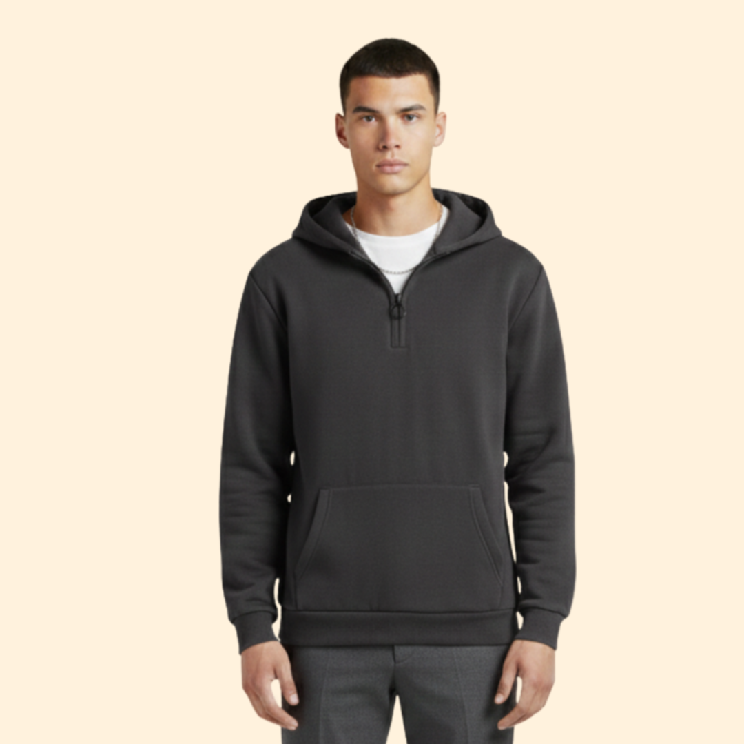 Men’s Modern Half-Zip Hoodie