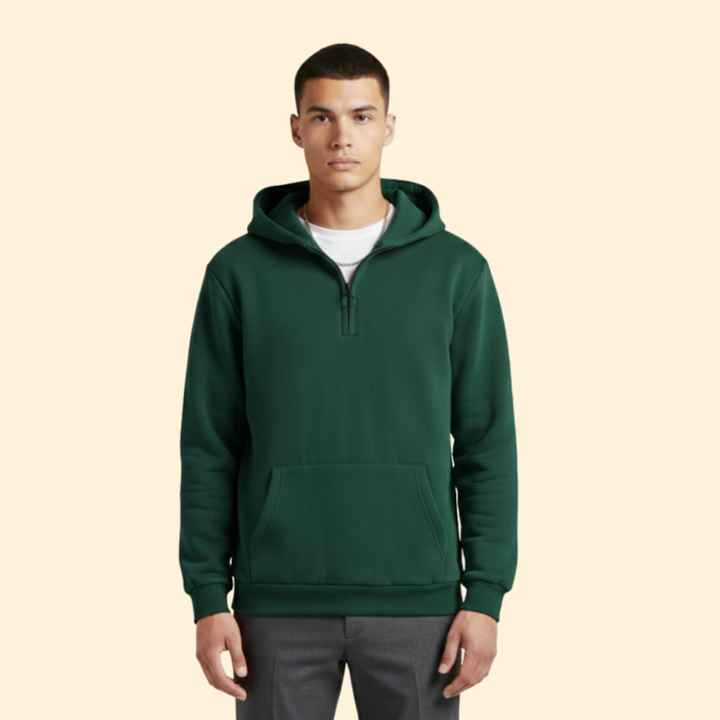 Men’s Modern Half-Zip Hoodie