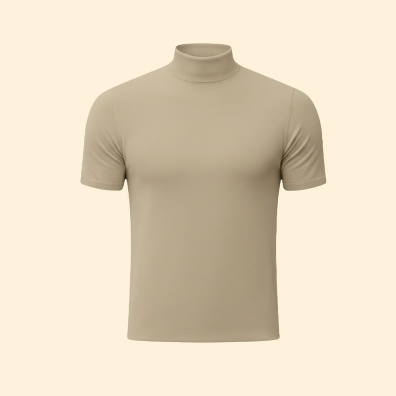 Men’s Modern Mock Neck Tee