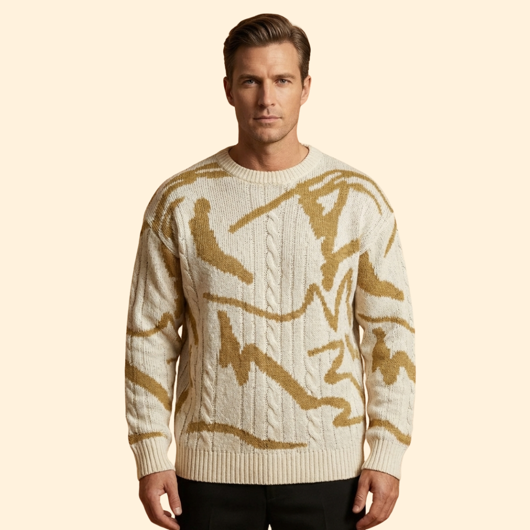 Men’s Modern Pattern Jumper